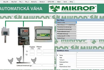 Úvodní stránka programu